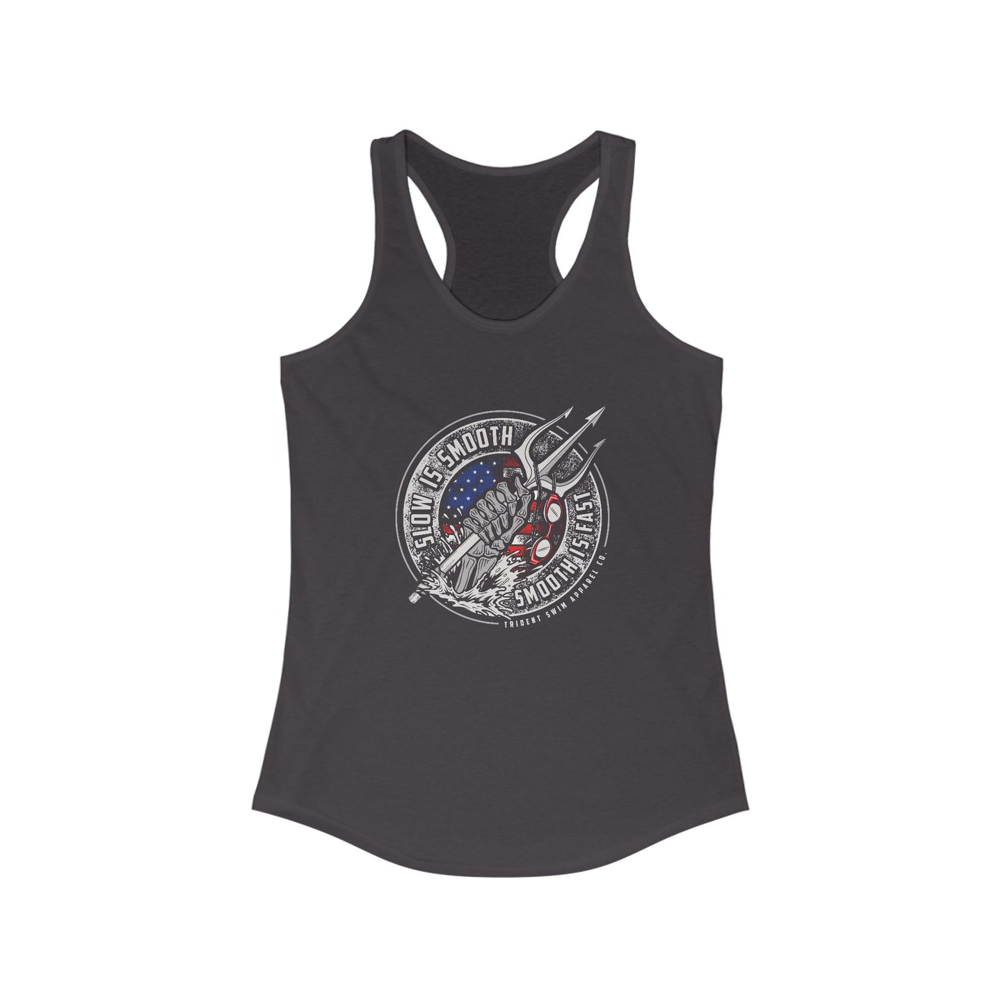 Slow is Smooth Racerback Tank for Women