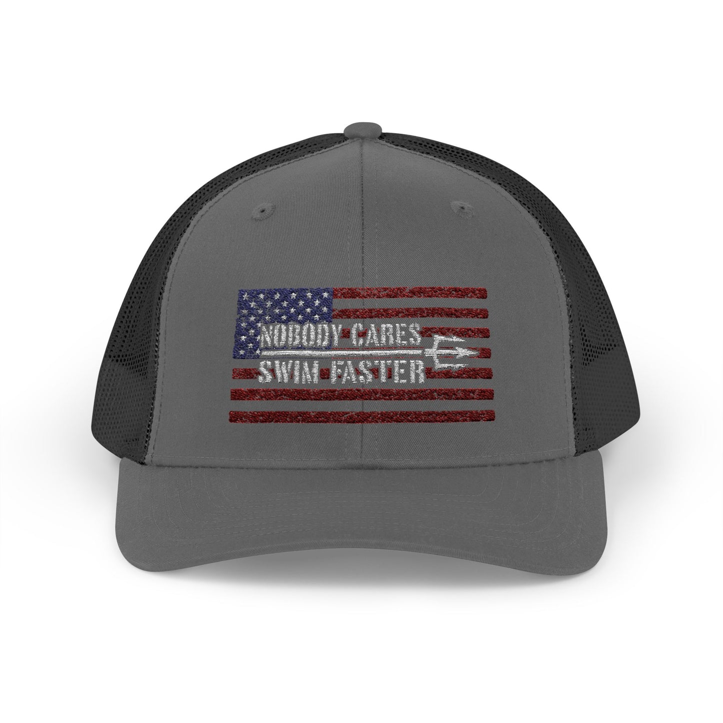 Nobody Cares Old Glory Hat