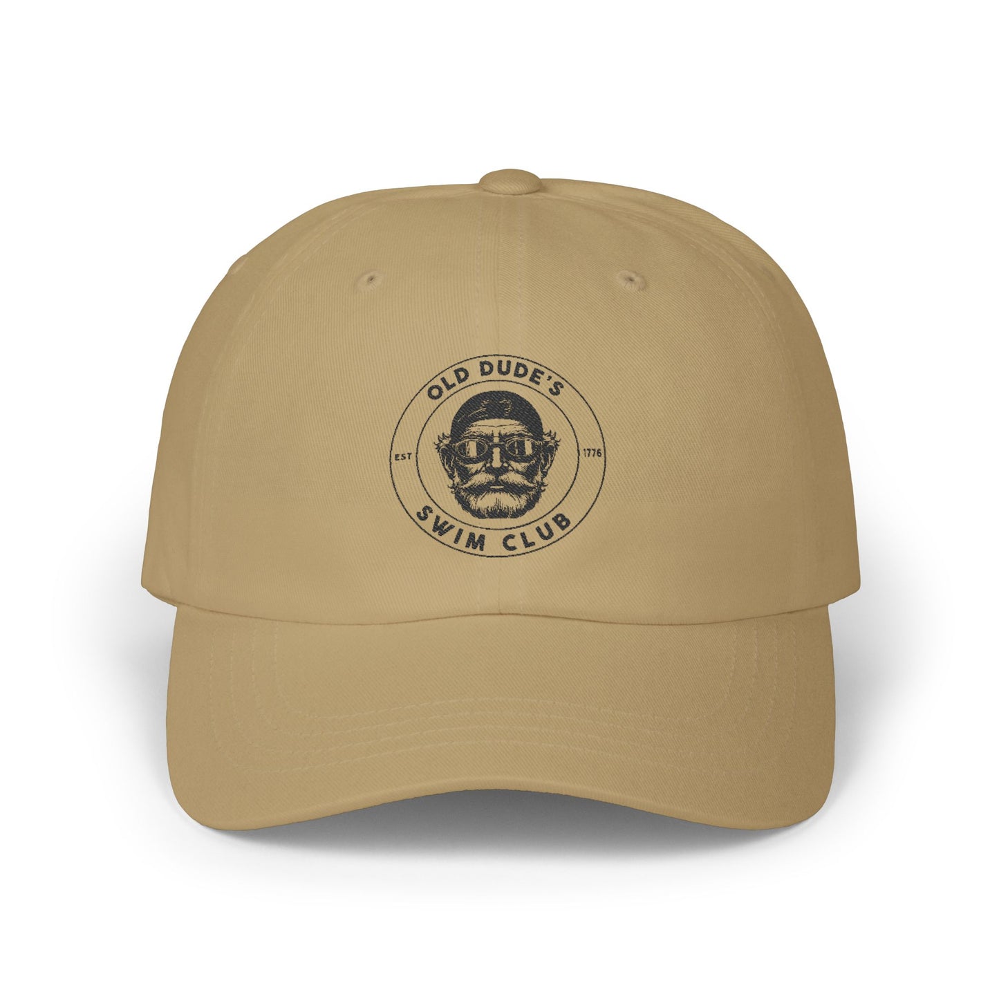 Old Dude's Swim Club Embroidered Dad Hat