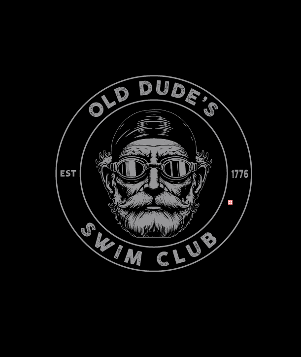 Old Dude's Swim Club Hoodie