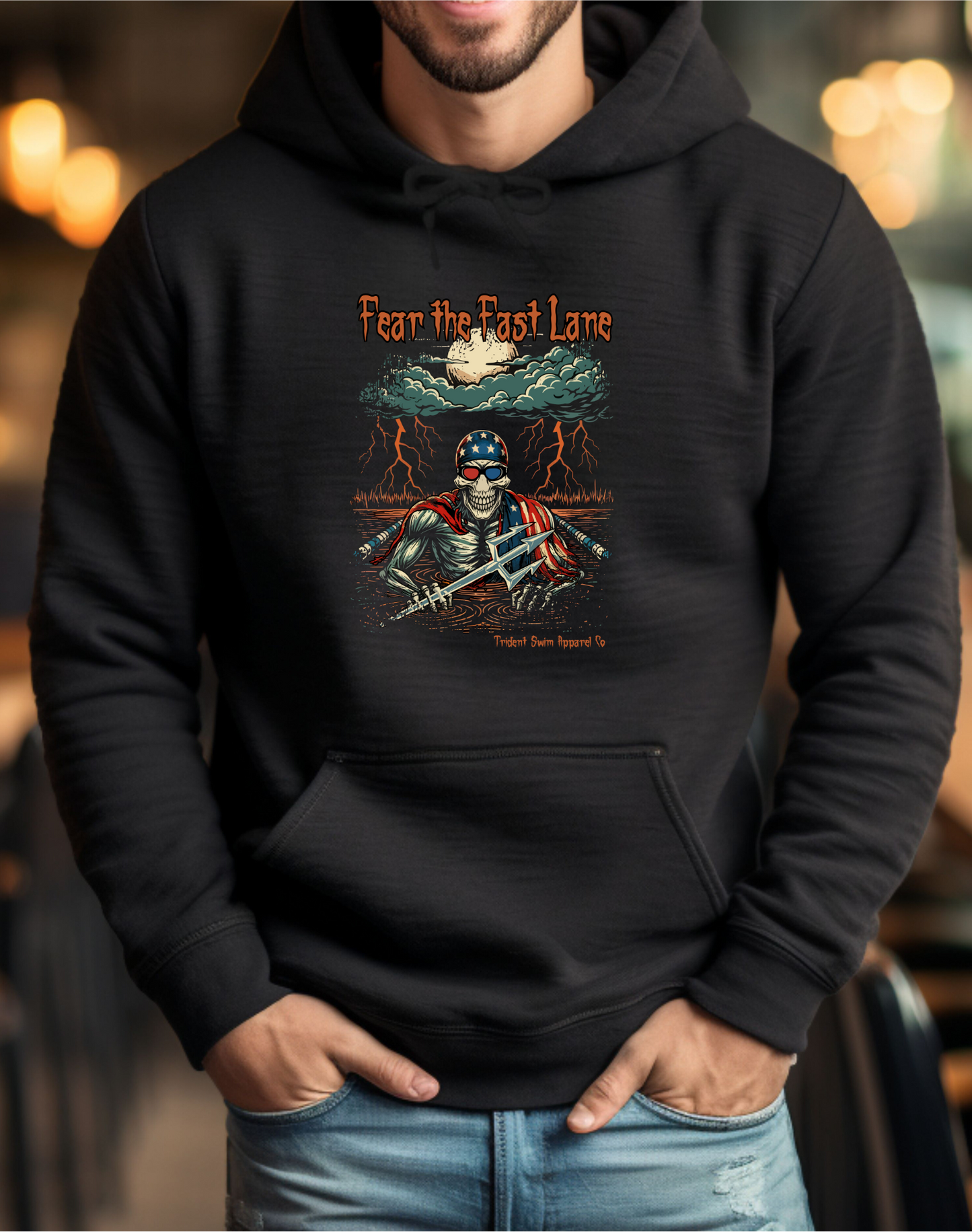 Fear the Fast Lane Halloween Hoodie