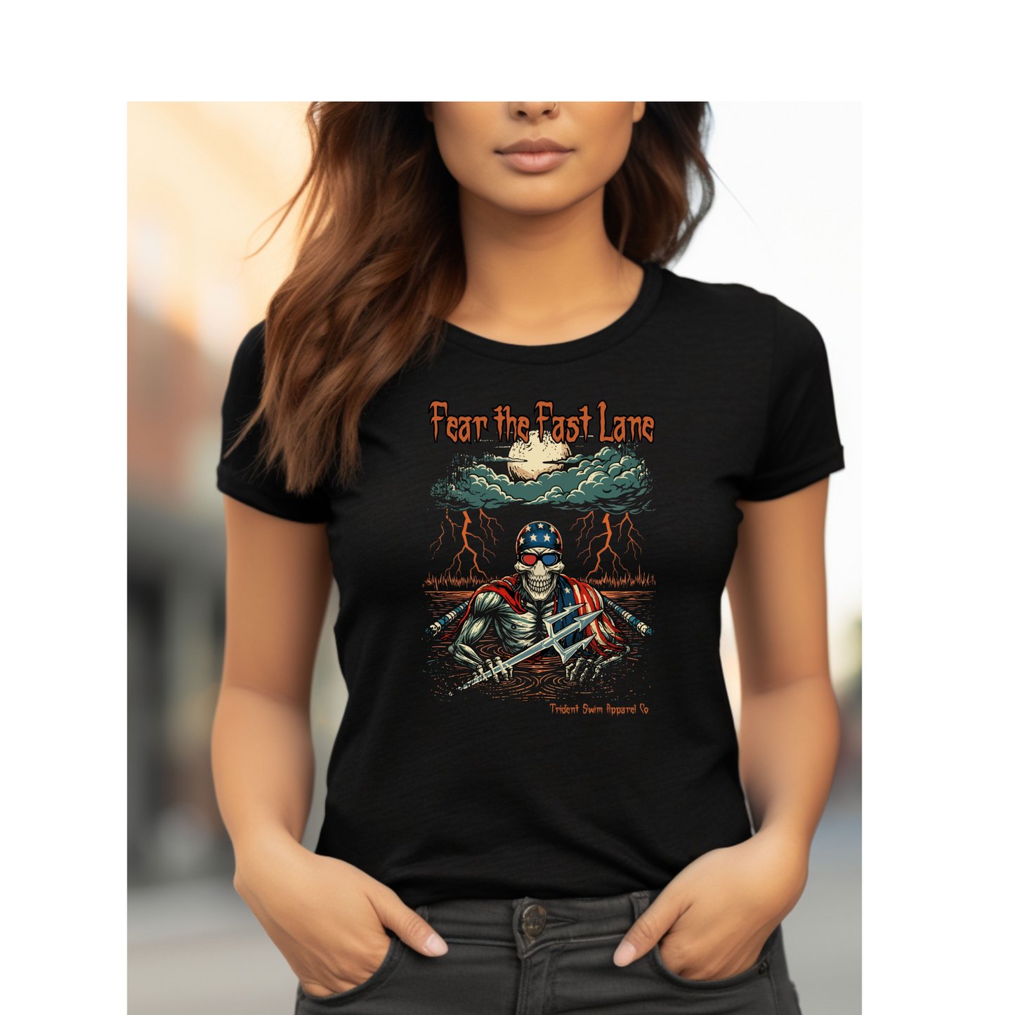 Fear the Fast Lane Halloween Women's Tee