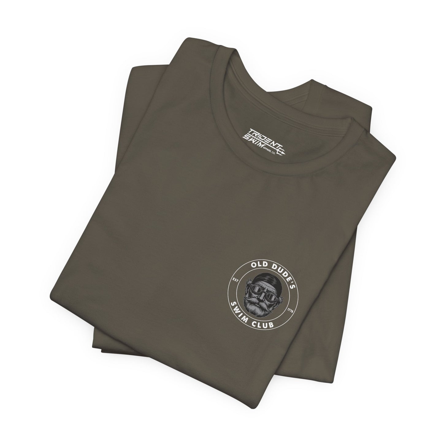 Old Dude's Swim Club-back design. We Last Longer