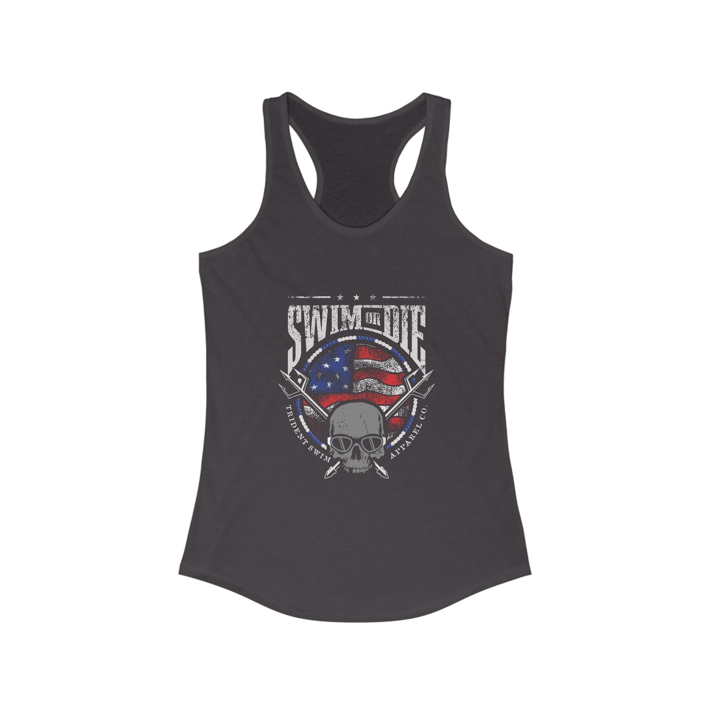 Swim or Die Racerback Tank for Women