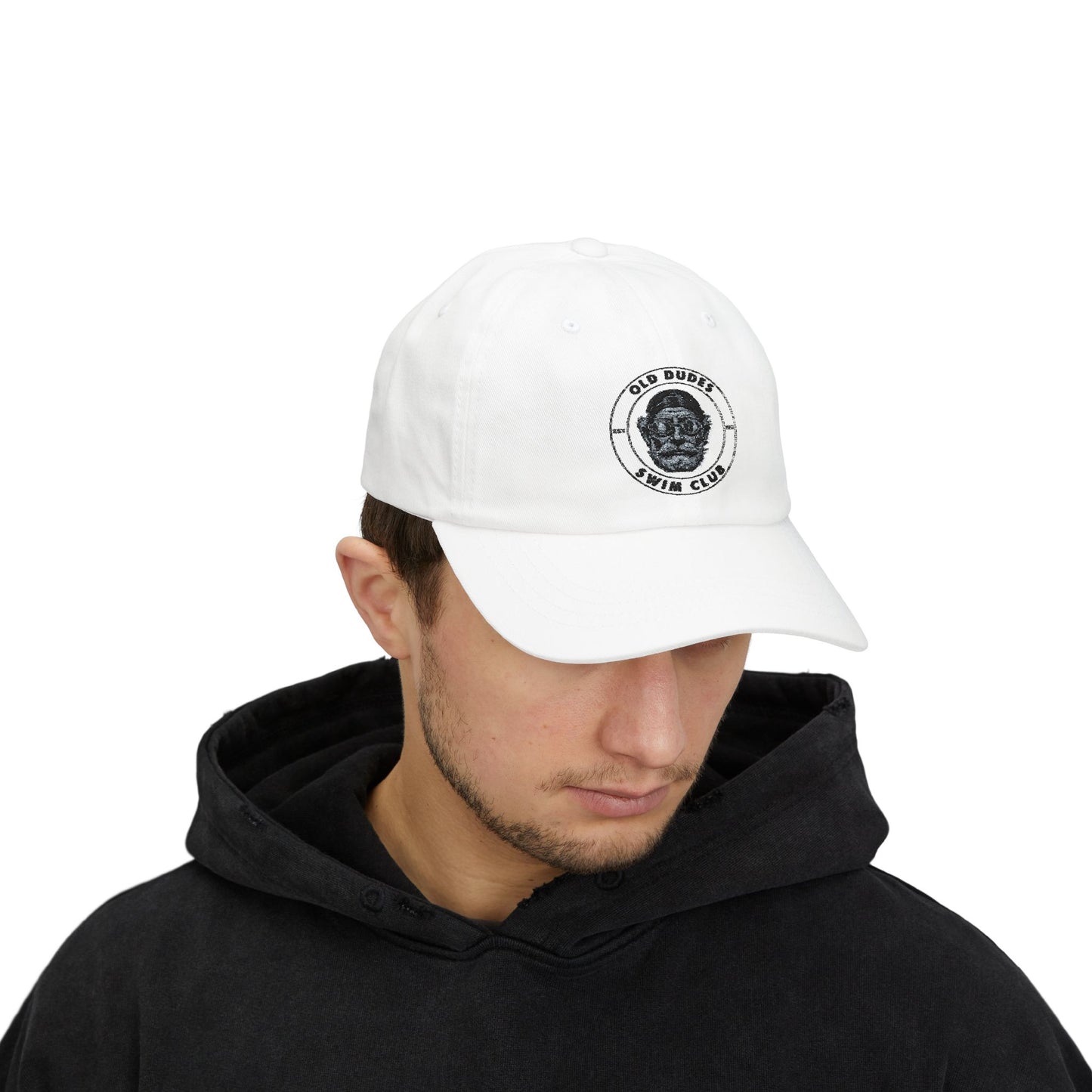 Old Dudes Swim Club Embroidered Dad Hat