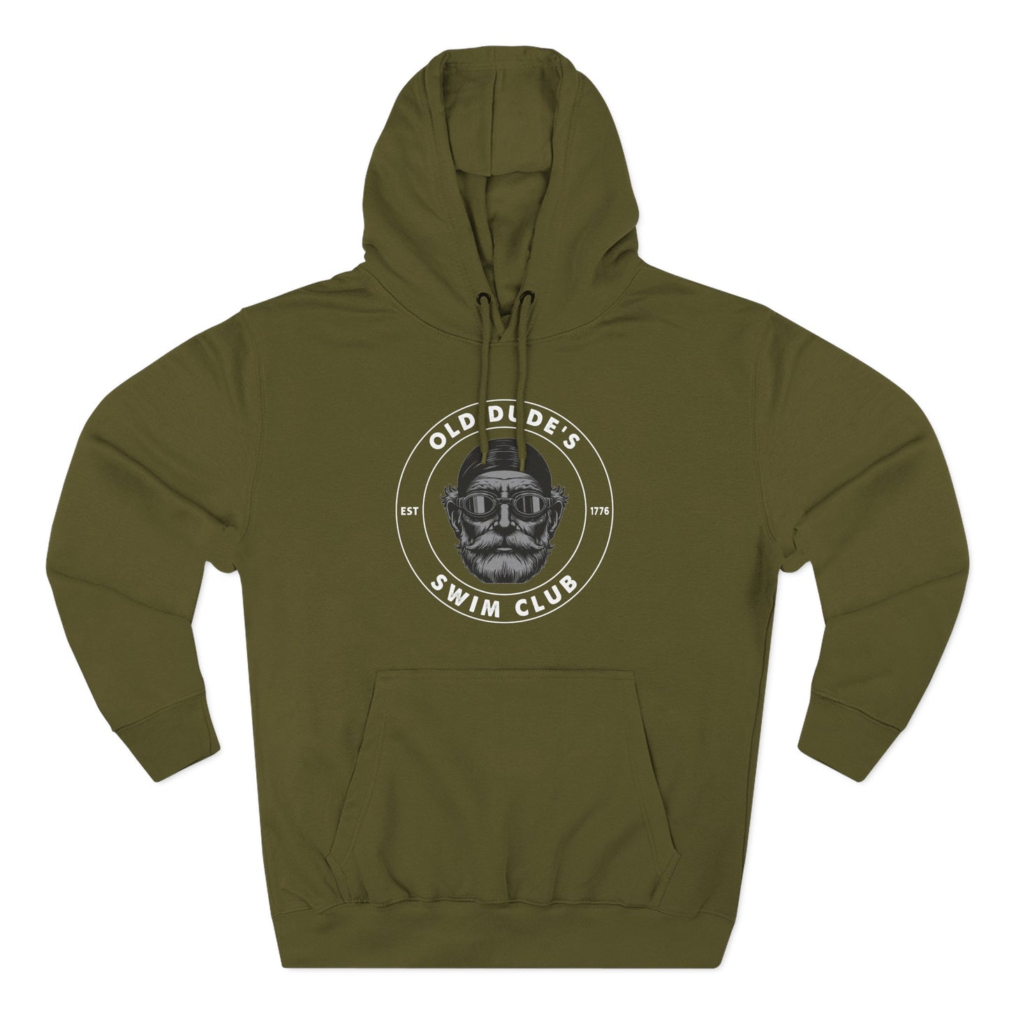Old Dude's Swim Club Hoodie
