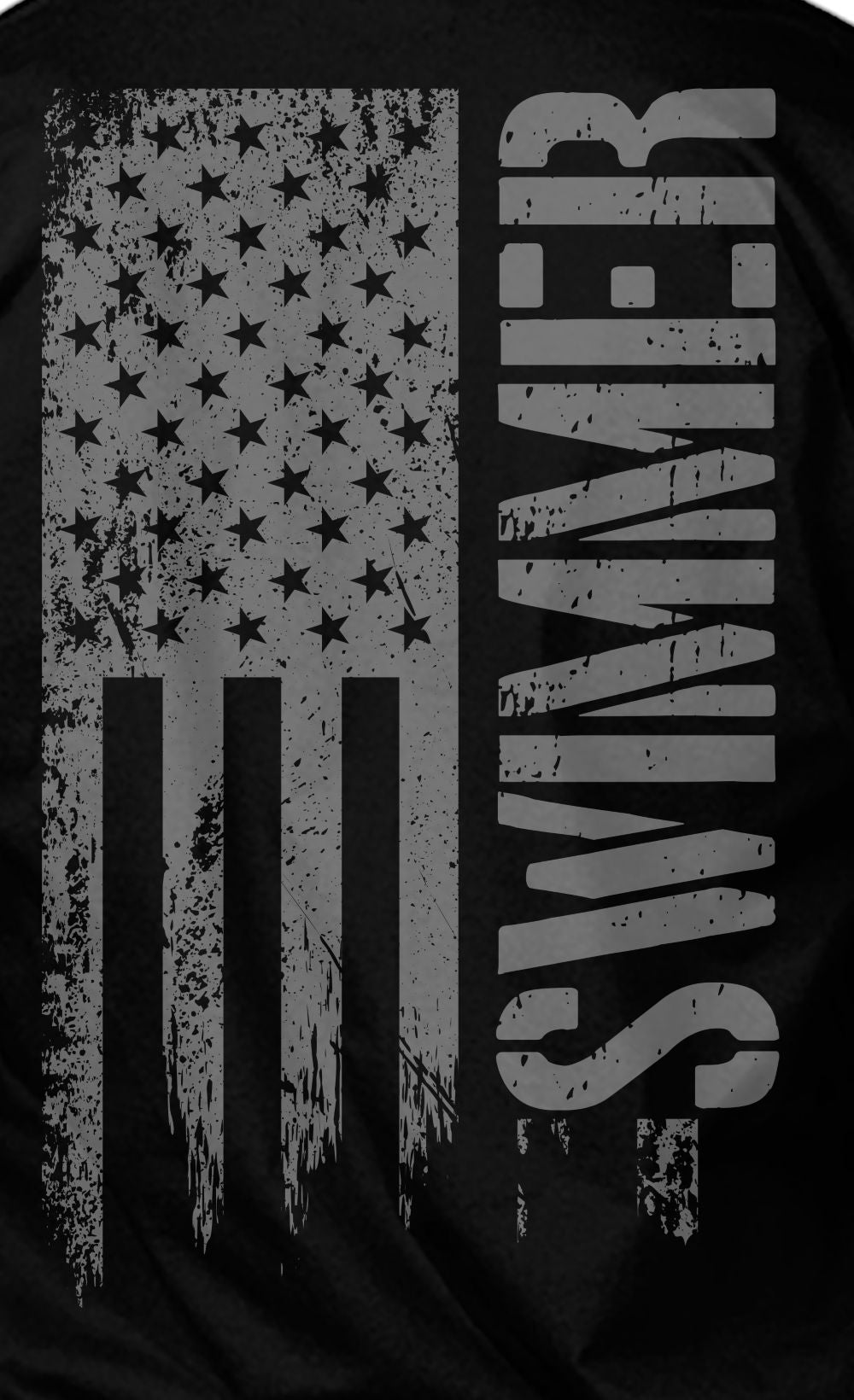 American Flag Swimmer Women's Tee
