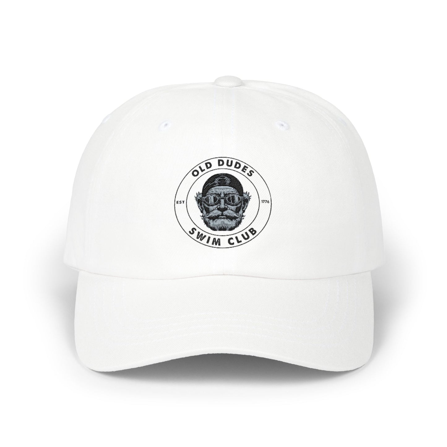 Old Dudes Swim Club Embroidered Dad Hat