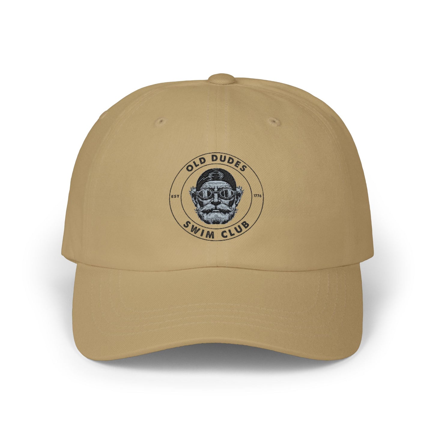 Old Dudes Swim Club Embroidered Dad Hat